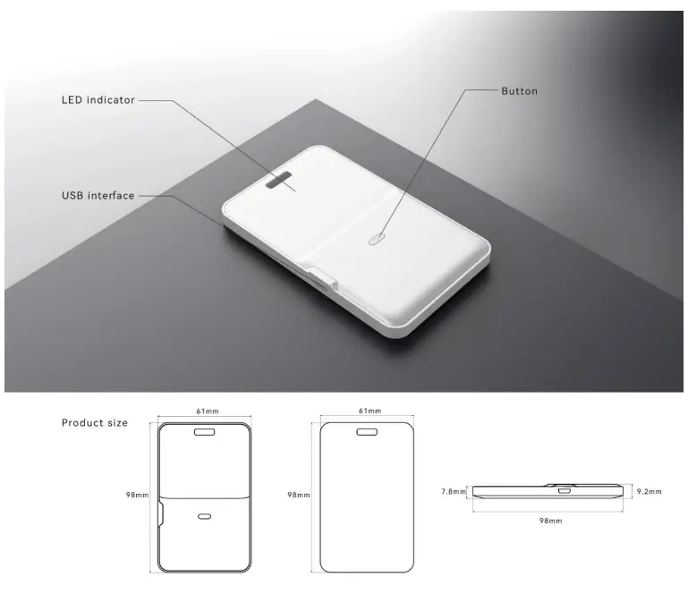 Ruichuangte BC02 Smart Badge-fig1