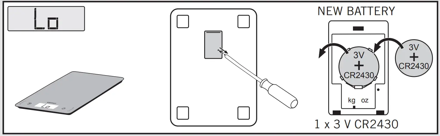 SOEHNLE 1774355 KWD Page Comfort 300 Slim Digital Kitchen Scales fig 3