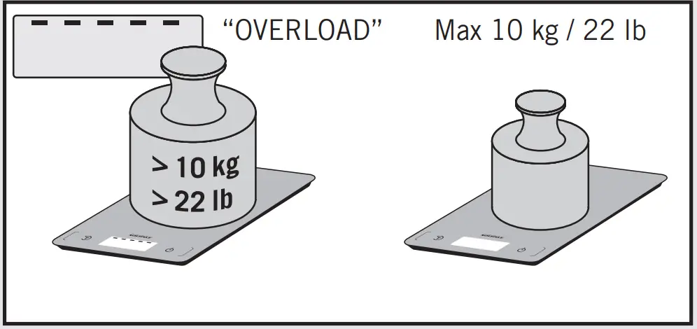 SOEHNLE 1774355 KWD Page Comfort 300 Slim Digital Kitchen Scales fig 4