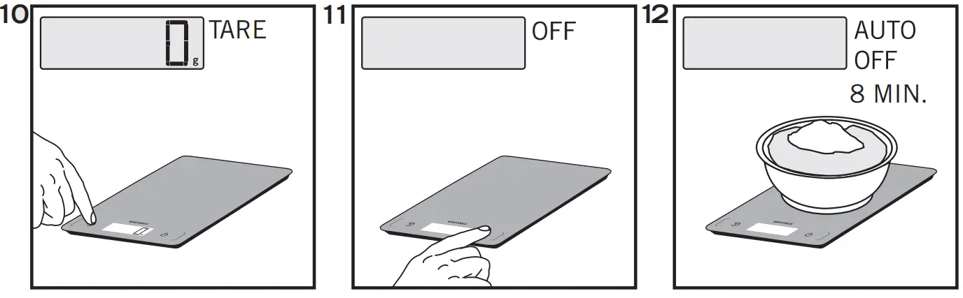 SOEHNLE 1774355 KWD Page Comfort 300 Slim Digital Kitchen Scales fig 7