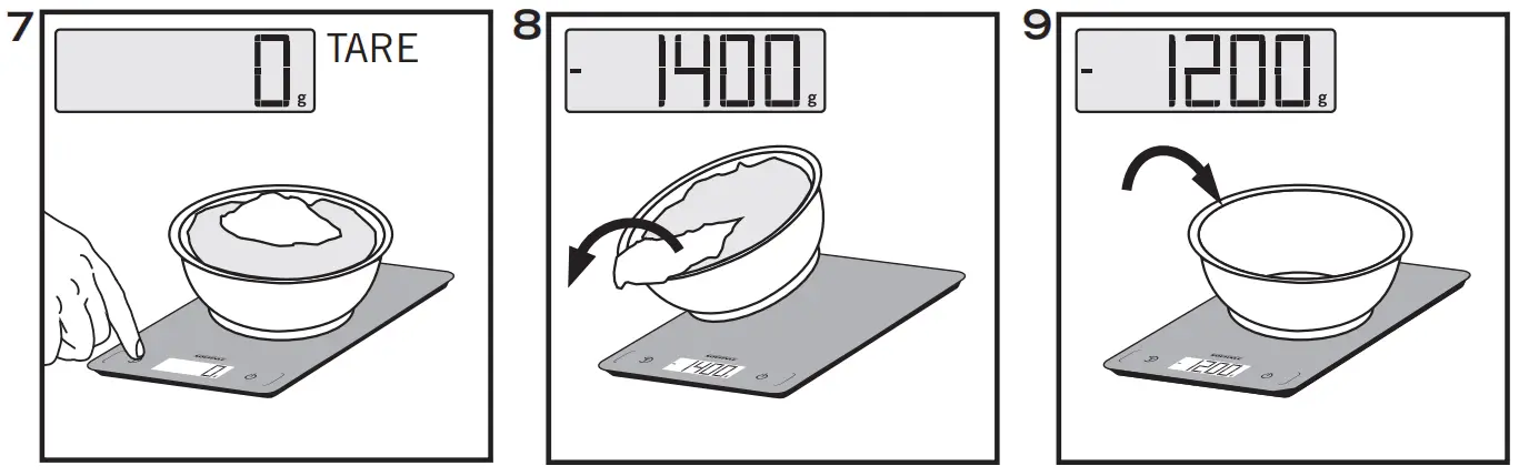 SOEHNLE 1774355 KWD Page Comfort 300 Slim Digital Kitchen Scales fig 8