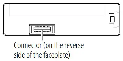 KENWOOD KMM-205 Digital Media Receiver - connector