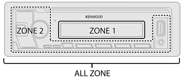 KENWOOD KMM-205 Digital Media Receiver - equalizer 2