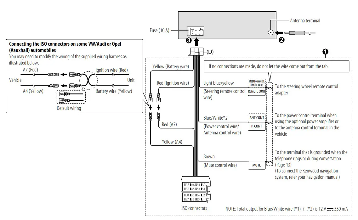 KENWOOD KMM-205 Digital Media Receiver - external components 3