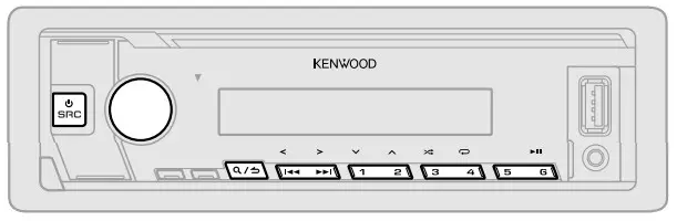 KENWOOD KMM-205 Digital Media Receiver - playback 2