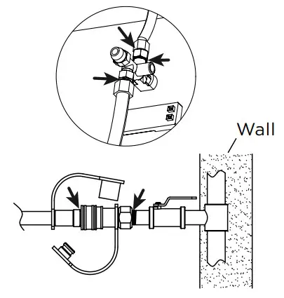 realflame Natural Gas Conversion Kit - Checking