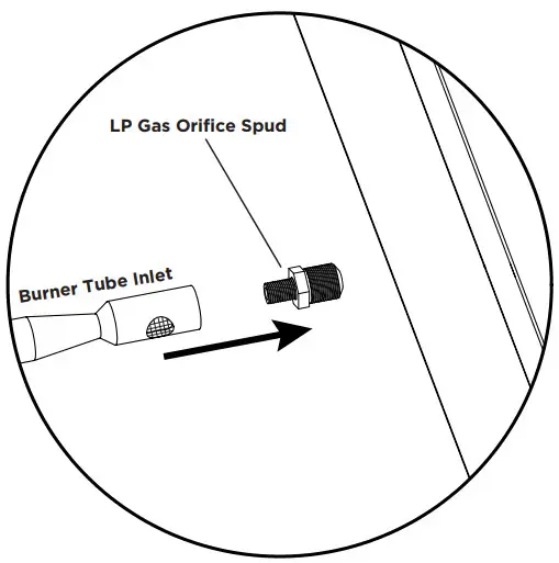 realflame Natural Gas Conversion Kit - Remove the