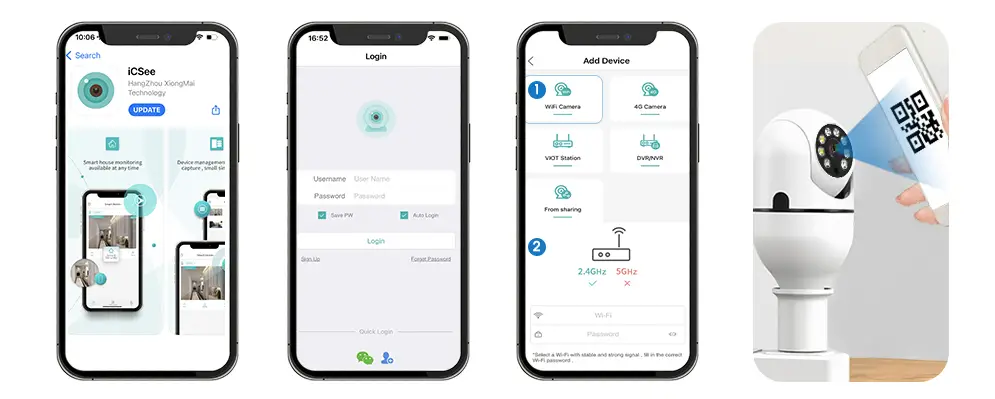 AIKELA-Bulb-E27-Wireless-WiFi-Outdoor-Security-Camera-fIG- (2)