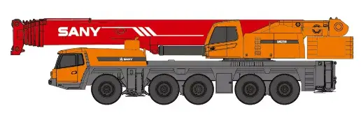 SANY STC450C 45 Tons Lifting Capacity Truck Crane