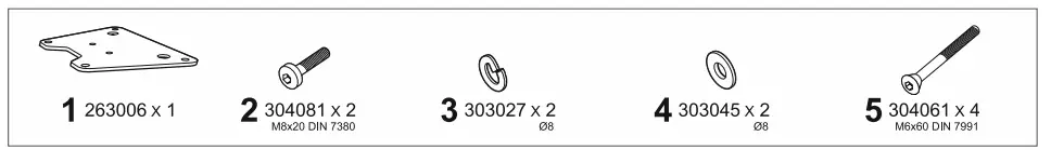 SHAD V0DS61ST Voge 650 DS Top Case-