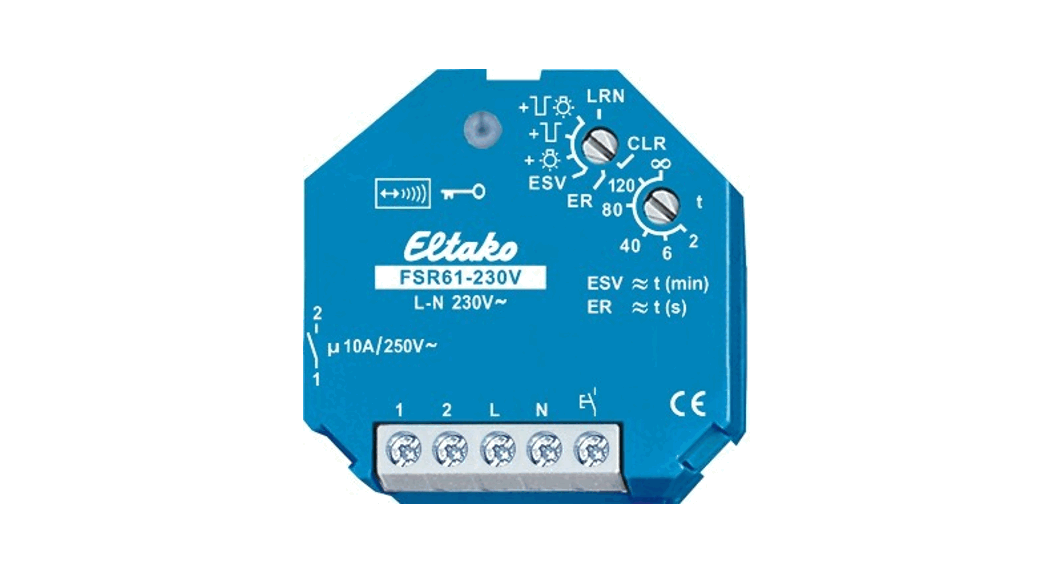 Eltako Fsr61 Wireless Actuator Impulse Switch With Integrated Relay Instruction Manual Eltako Fsr61 Wireless Actuator Impulse Switch With Integrated Relay Instruction Manual