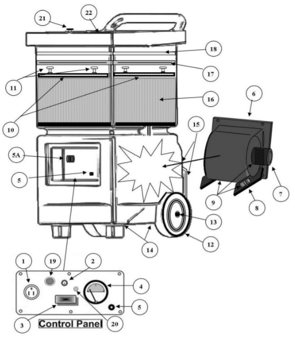 DiamaPro SYSTEM AS-1000 Air Scrubber - 3