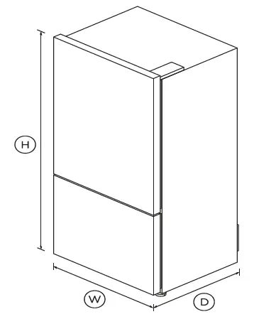 FISHER-PAYKEL-RF522BRPW6-Freestanding-Refrigerator-Freezer-fig-1