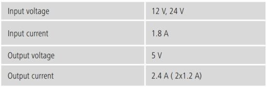 FIG 1 Technical Data