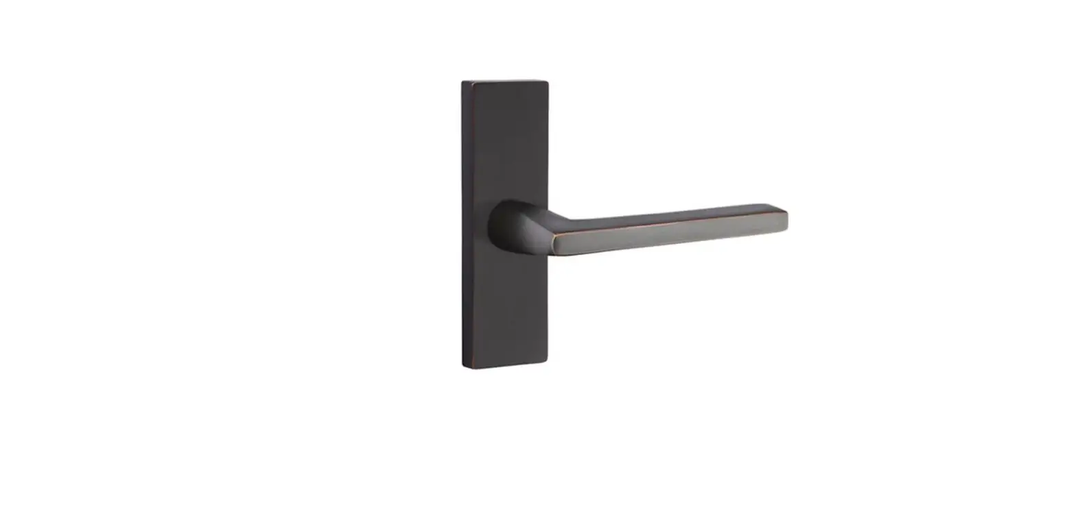 Emtek Stretto 1.5x5 Passage Door Lock Installation Guide Emtek Stretto 1.5x5 Passage Door Lock Installation Guide