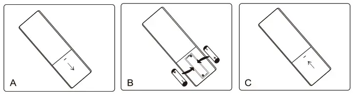 JVC TH-S560B Audio Home Theater System Soundbar - REMOTE CONTROL BATTERY REPLACEMENT