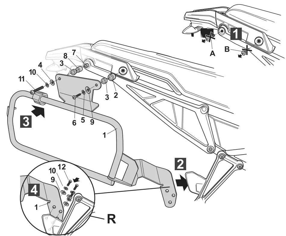 SHAD-A0TR614P-4P-System-Side-Case-Racks-Aprilia-Tuareg-660-2022-2