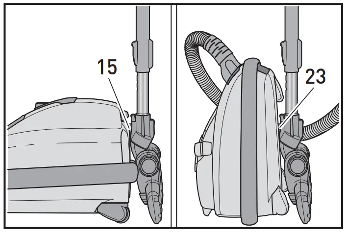Floor cleaning heads SEBO KOMBI*(1)/ Combi head COMFORT PRO*(3)