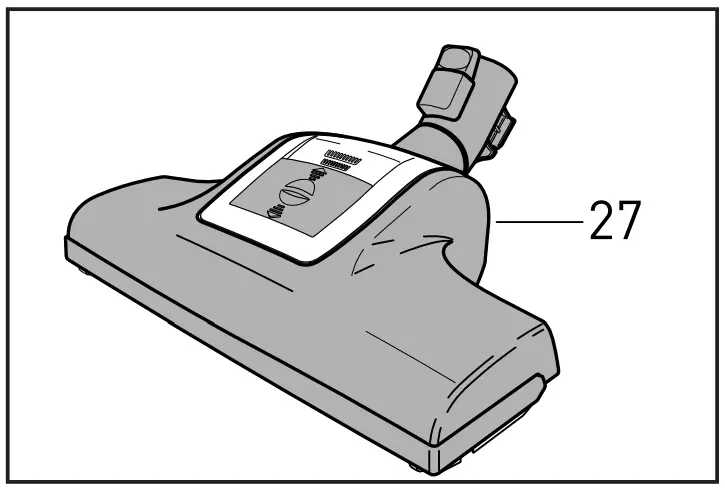 Floor cleaning heads SEBO KOMBI*(1)/ Combi head COMFORT PRO*(3)