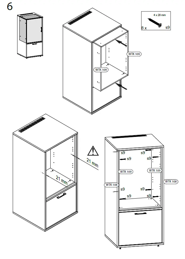 WASHTOWER-WSCN087-Washing-Cupboard-Cabinet-Instruction-FIG-13