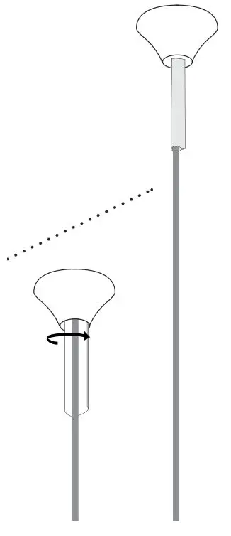 BOCCI 100.1mo Pendant Light - Use silicone caulking