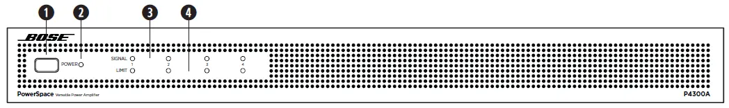 BOSE P2600A PowerSpace Versatile Power Amplifiers 4