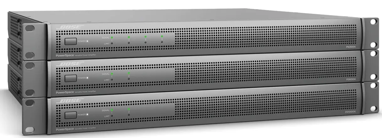 BOSE P2600A PowerSpace Versatile Power Amplifiers