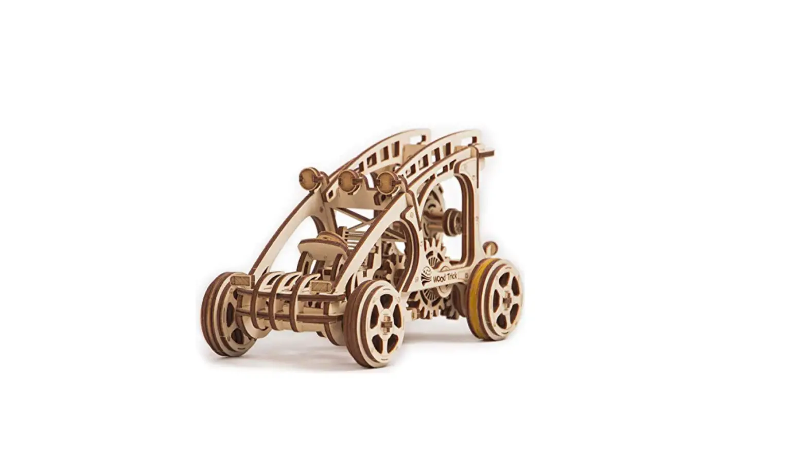 Wood Trick Buggy 3d Wooden Mechanical Model Kit Instruction Manual