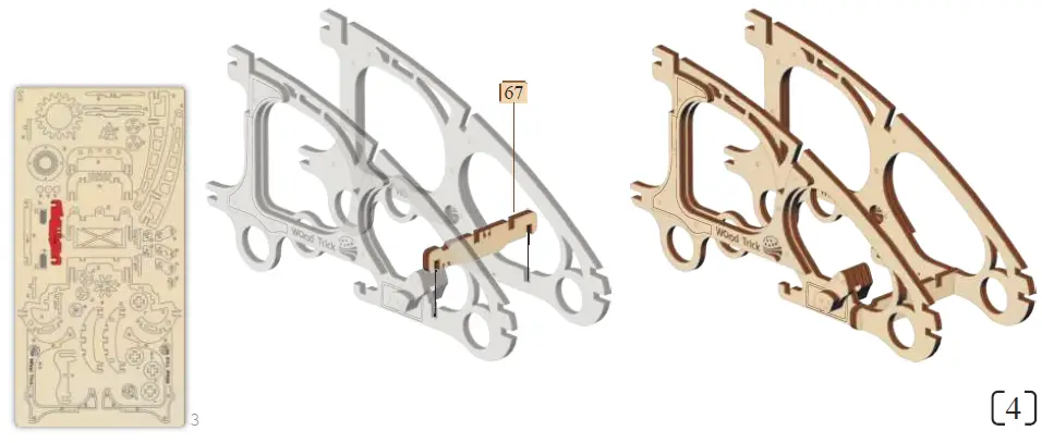 Wood-Trick-Buggy-3D-Wooden-Mechanical-Model-Kit-FIG 4