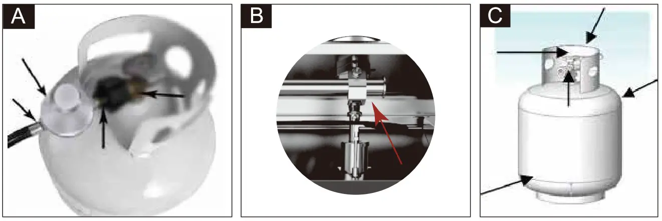 Royal Gourmet GB4001B 36 Inch 4 Burner Gas Griddle - 5