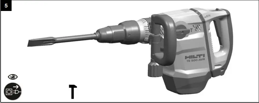 HILTI-TE-500-AVR-Corded-Demolition-Hammers-fig-6