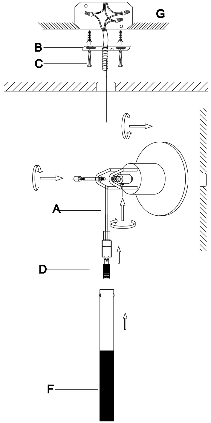ET2 Contemporary Lighting E31090-93PC Light 13 inch Tall LED Wall Sconce - fig7