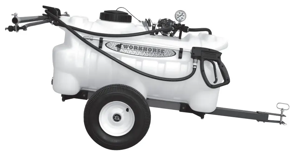 WORKHORSE LG25STS LG25DTS 25 Gallon