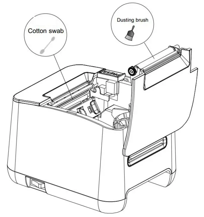 SPRT SP-TL24 TL25 Desktop Label Printer - fig 9