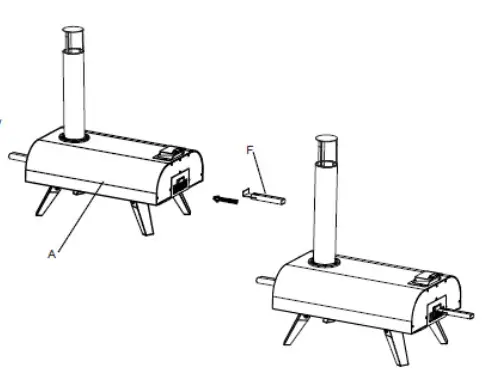 Thompson Morgan G4822 Blazebox Wood Fired Outdoor Pizza Oven - fig13