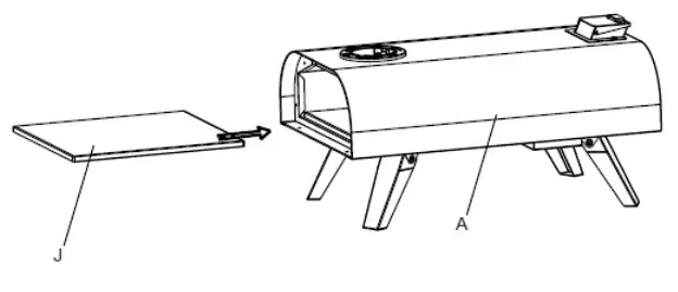 Thompson Morgan G4822 Blazebox Wood Fired Outdoor Pizza Oven - fig7