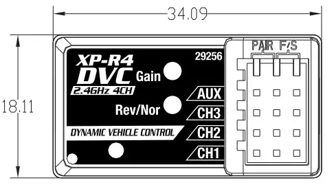 ASSOCIATED 2.4GHz 2CH Radio System - Dynamic