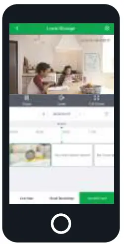 ZenCam B07VXQQTSG E1 Baby Monitor Storage 1