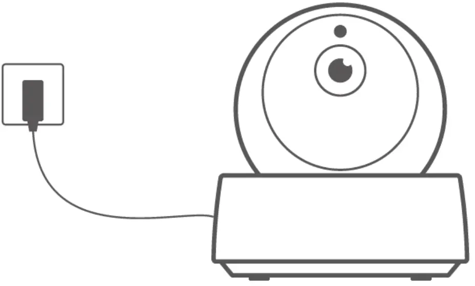 SONOFF GK 200MP 2 B WiFi Wireless IP Security Camera - Power on