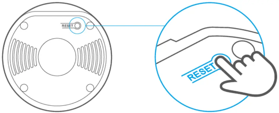 SONOFF GK 200MP 2 B WiFi Wireless IP Security Camera - Reset