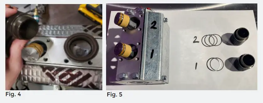 BVV2CYL Recovery Pump - Figure 4,5