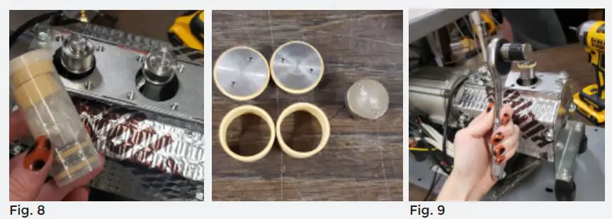 BVV2CYL Recovery Pump - Figure 8,9