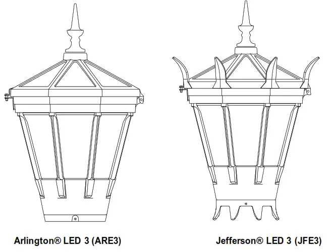 HOLOPHANE ARE3 Arlington Postop LED Retrofit Ki -