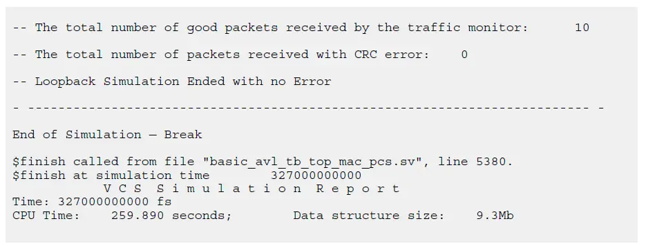 intel Triple-Speed Ethernet Agilex FPGA IP Design Example - 9