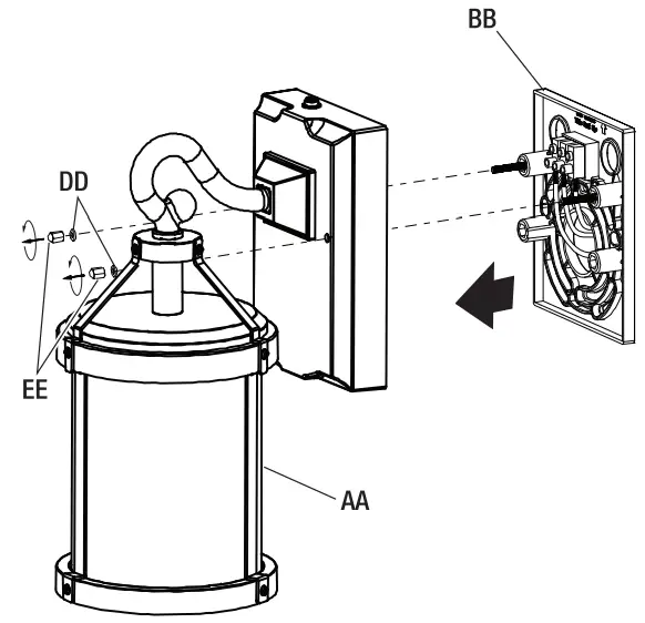 FEIT Electric LAN11RND-SYNC-BZ LED Round Wall Lantern - FIG 3