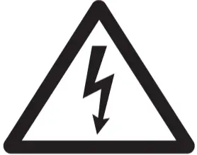 Electric Warning Icon