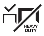 Heavy duty staples