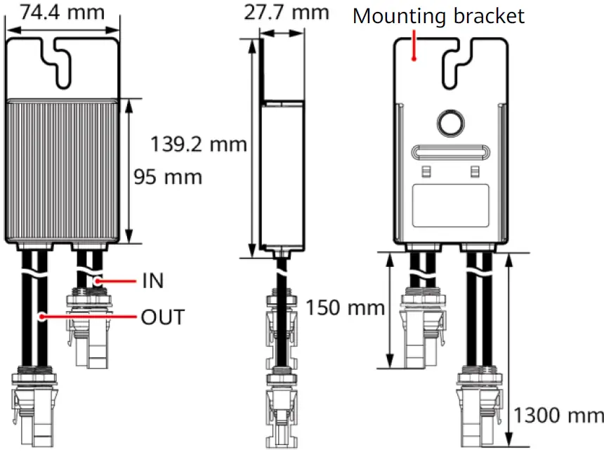 HUAWEI SUN2000-600W-P Smart PV Optimizer 01