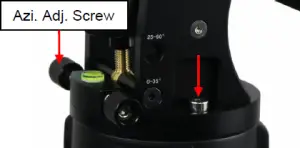screws adjustment