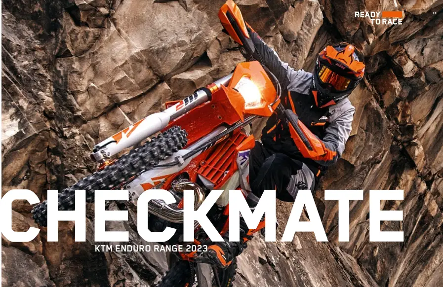 KTM CHECKMATE 2023 Enduro Range Motorcycle